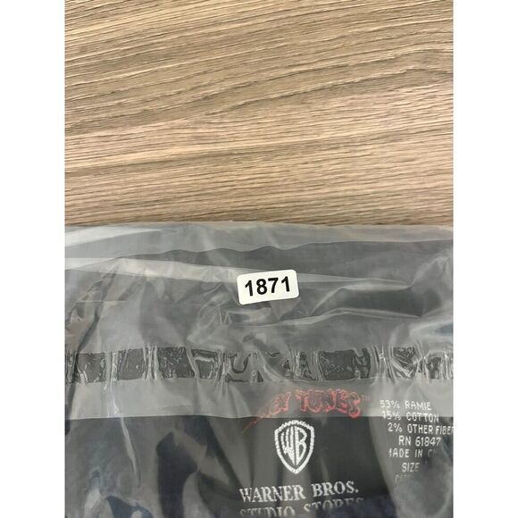 Vtg Warner Bros Eagles Eye Chunky Knitted Looney Tunes Christmas Sweater Sz M* - Picture 14 of 14